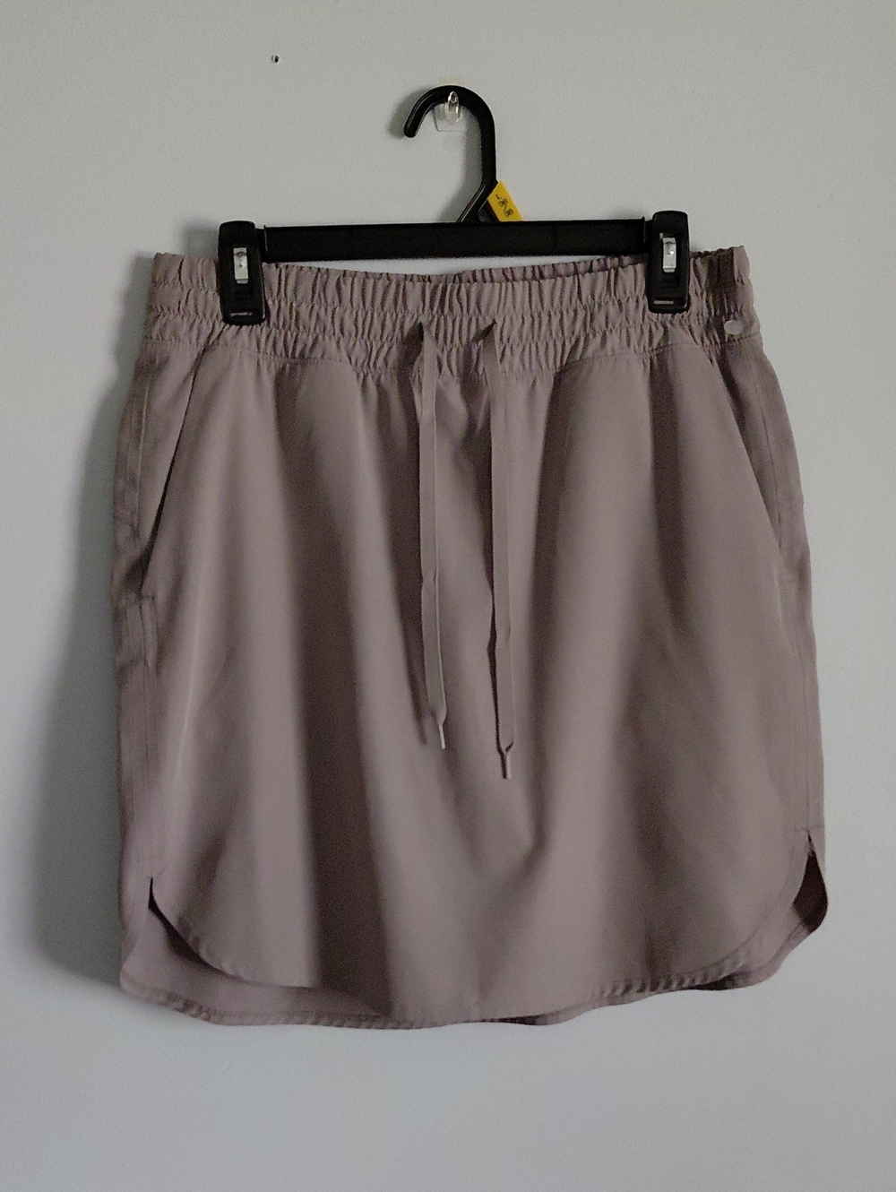 RBX Light Mauve Athletic Drawstring Skirt Tennis Sporty Preppy Workout Gym